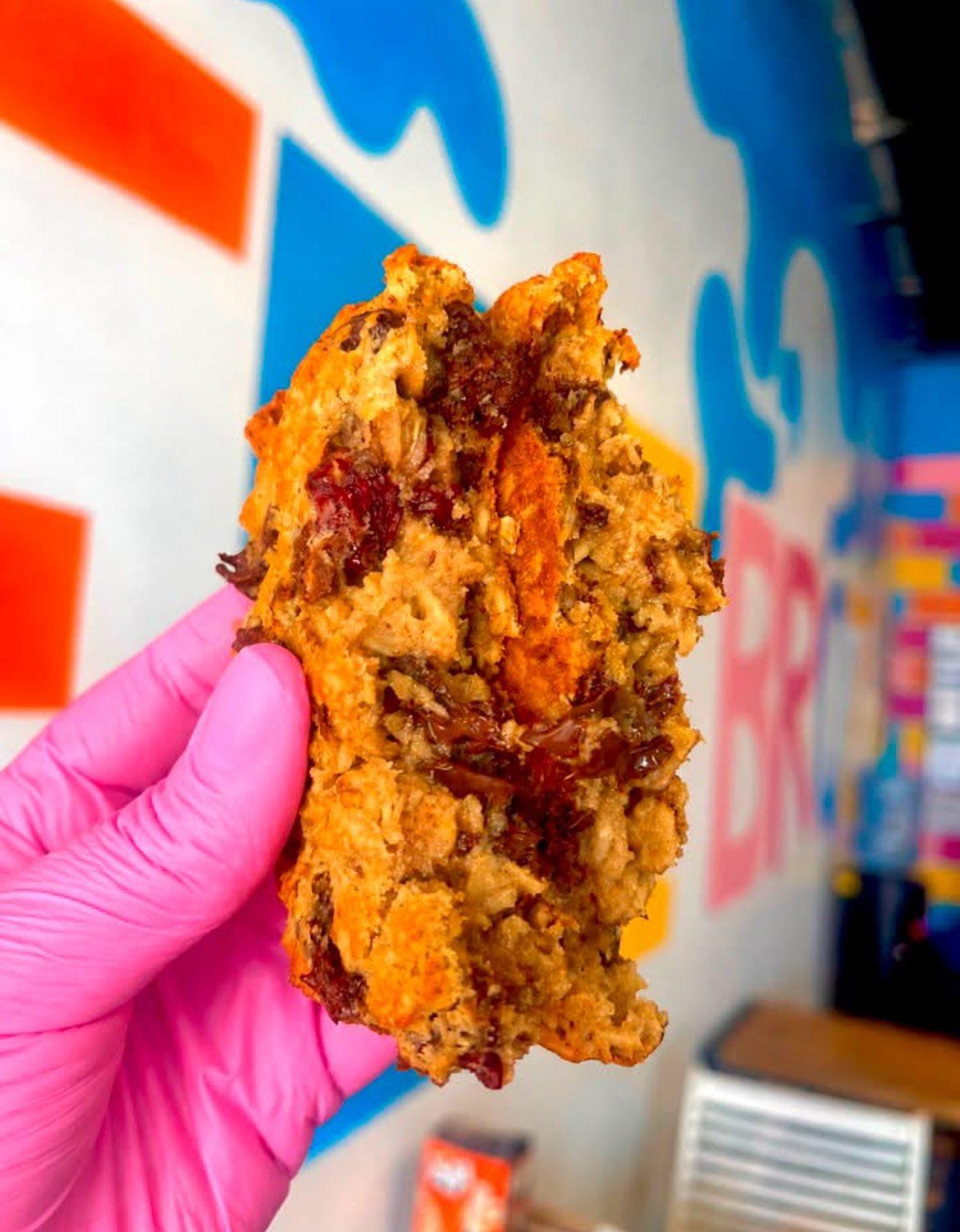 Big Classroom Crush — oatmeal cookie with cranberries and white chocolate chips